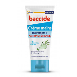 Crème mains hydratante et antibactérienne Baccide