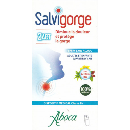 Salvigorge 2 Act  Spray 30 ml Aboca