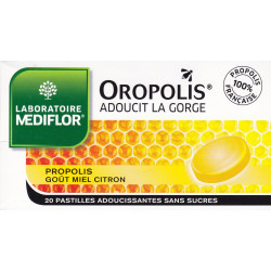 OROPOLIS pastilles adoucissantes pour la gorge Miel citron