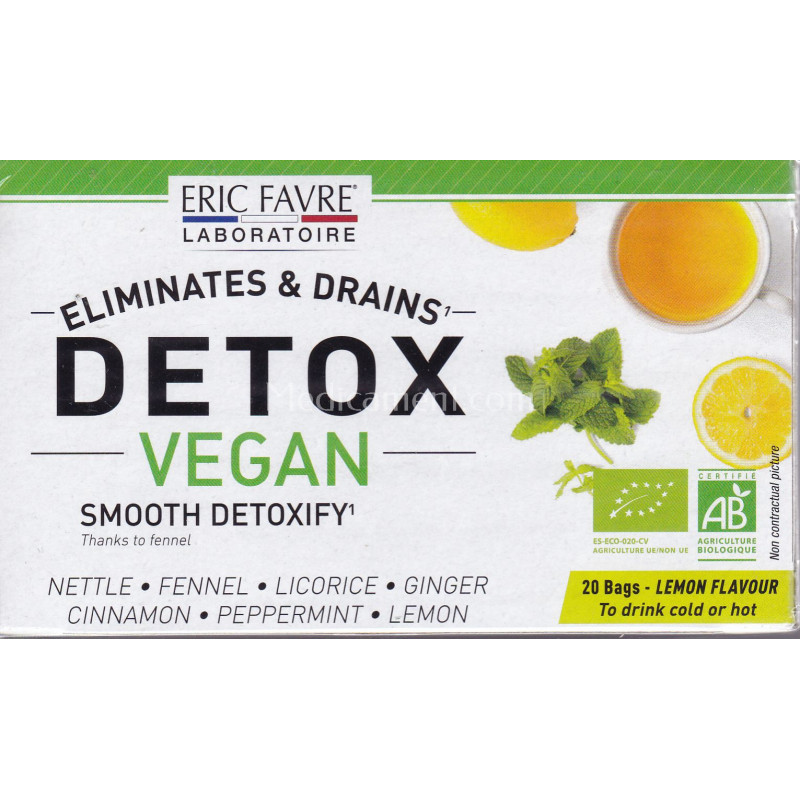 Detox Vegan  Tisane Drainante Efficace