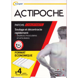 Actipoche Patchs Chauffants par 4