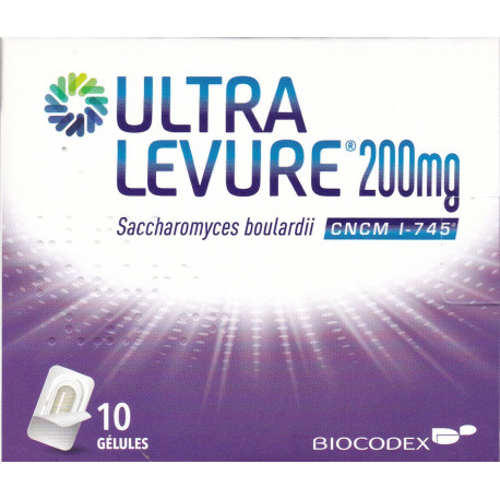 Ultralevure 200 mg gelules