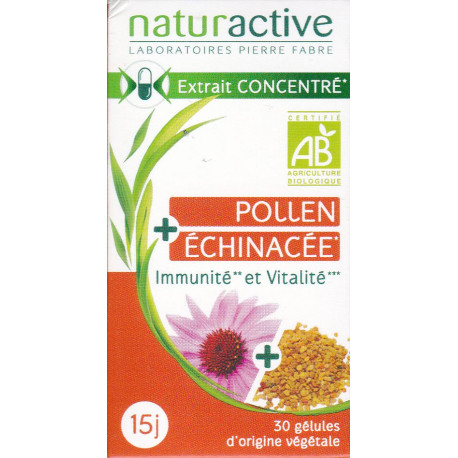 Pollen et Echinacée  gelules Naturactive