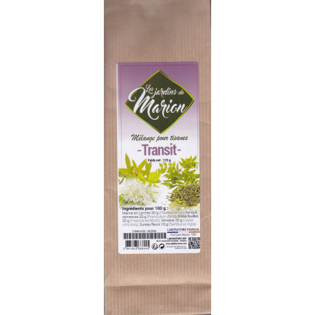 Tisane Transit Les Jardins de Marion vrac 110 g