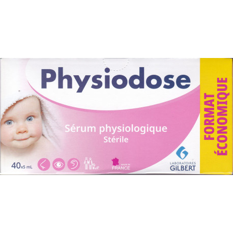 15 boites 30 unidoses sérum physiologique embout rond sécurité