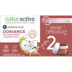 Doriance autobronzant & protection capsules Naturactive