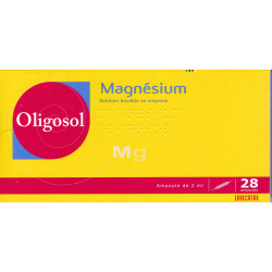 Magnésium ampoules de 2 ml Oligosol