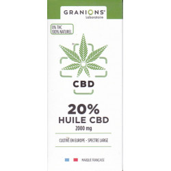 Huile CBD 20% Granions