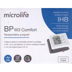 Tensiometre de poignet BP W3 comfort Microlife