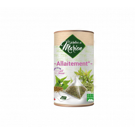 Tisanne infusette Allaitement Les jardins de marion