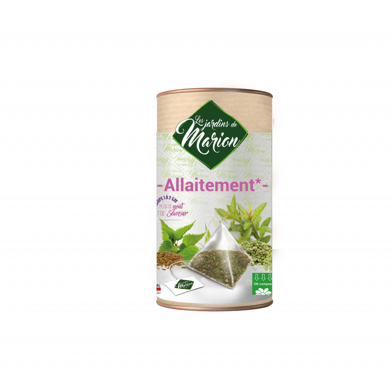 Tisane infusette Allaitement Les jardins de marion