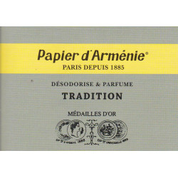 Papier d'Arménie triple