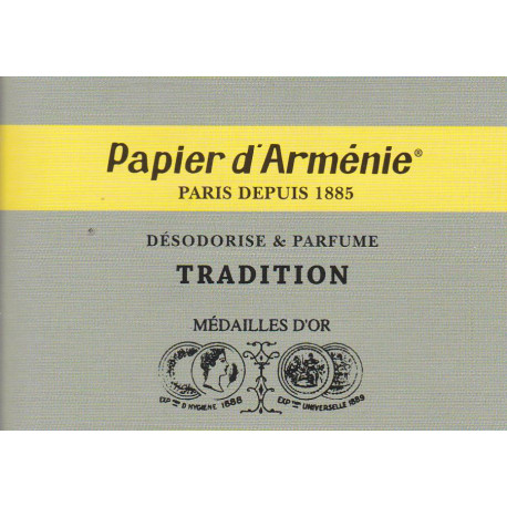 Papier d'Arménie triple