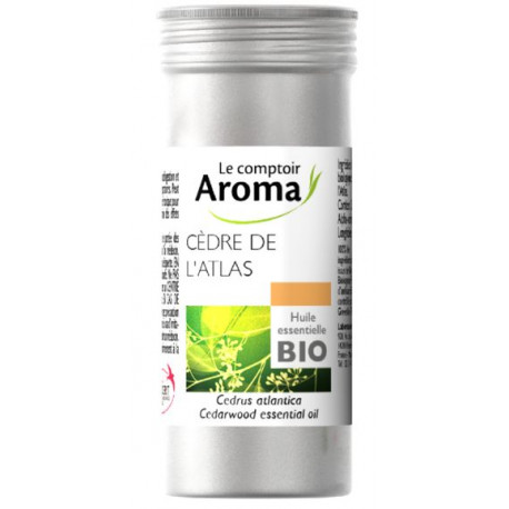 Cèdre de l'Atlas Huile Essentielle Bio 10 ml Comptoir aroma