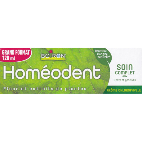 Homéodent Soin complet Dents et gencives Chlorophylle Dentifrice Boiron