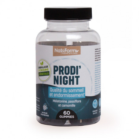 Gum Prodi' Night Nat&Form 60 Gummies