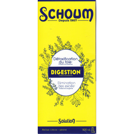 Schoum Solution buvable Digestion Les 3 Chênes
