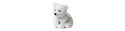 Bouillotte micro-ondable Peluche Ours polaire Warmies