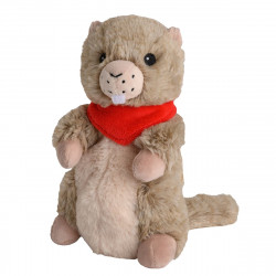 Bouillotte micro-ondable Peluche Marmotte Warmies