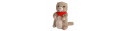 Bouillotte micro-ondable Peluche Marmotte Warmies