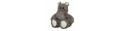 Bouillotte micro-ondable Peluche Hippo Warmies