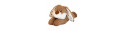 Bouillotte micro-ondable Peluche Lapin étoilé Warmies