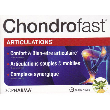 Chondrofast Articulations 60 comprimés Les 3 Chênes