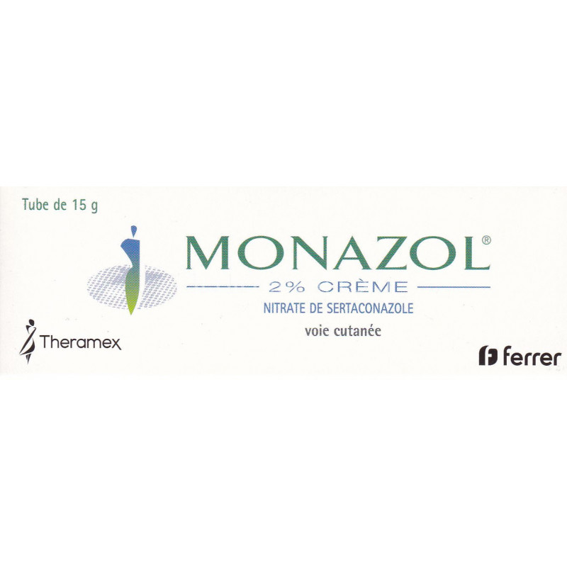 Monazol Crème 2 % Antifongique Mycose vaginale et candidose