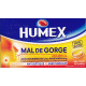 Humex mal de gorge Lidocaine pastilles sans sucre miel citron