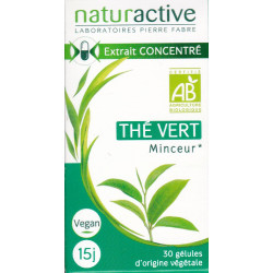 Thé vert gelules Naturactive 