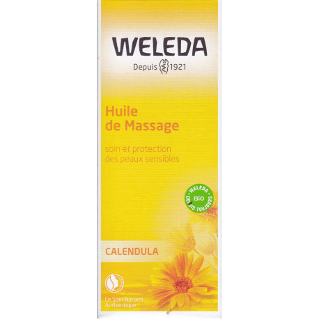 Huile de Massage au Calendula Weleda