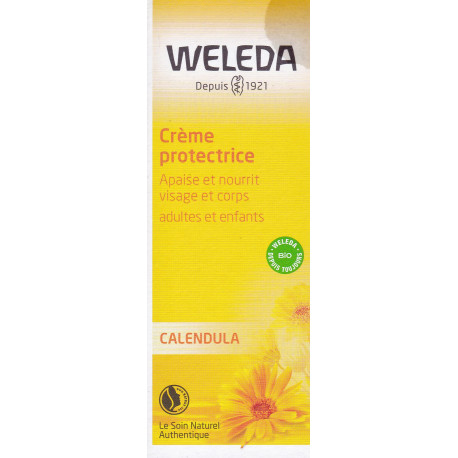 Crème protectrice Visage et corps au Calendula Weleda