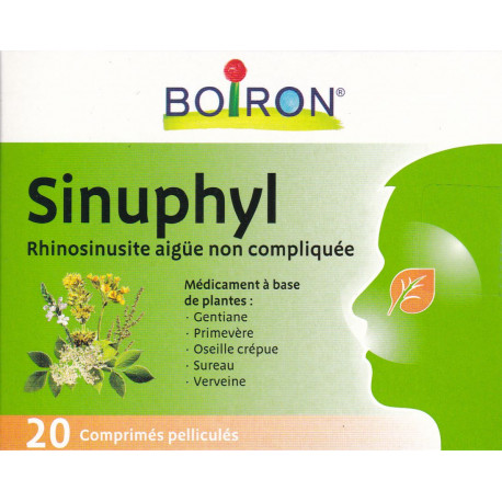 Sinuphyl 20 Comprimés pelliculés Boiron