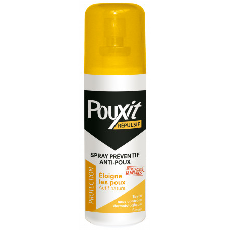 Pouxit répulsif Spray préventif anti-poux