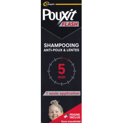 Pouxit Flash Shampooing anti-poux et lentes