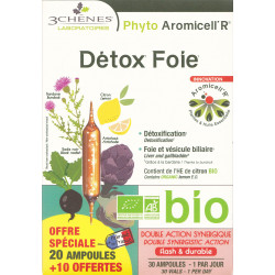 Phyto Aromicell'R Détox Foie promo 20+10