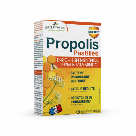 Propolis Pastilles à sucer Les 3 Chênes