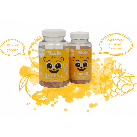 Junior + 9 Vitamines Gommes