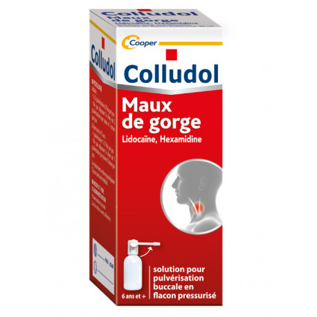 Colludol Spray maux de gorge