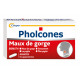 Pholcone Bismuth Maux de gorge Adulte 8 Suppositoires