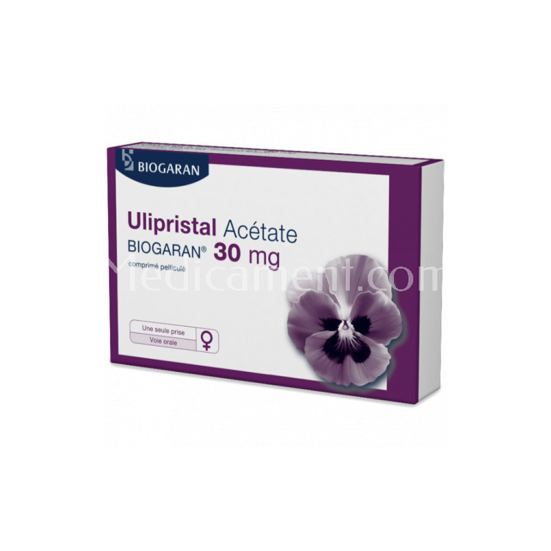 Ulipristal acétate 30 mg Pilule du lendemain