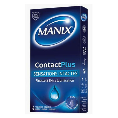 Préservatifs Contact Plus Manix b6