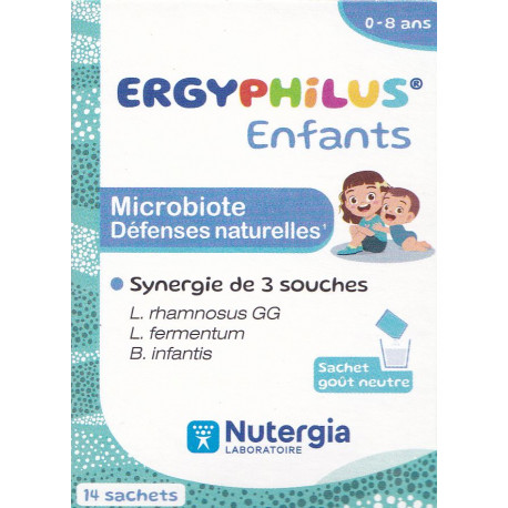 ERGYPHILUS Enfant 14 sachets Nutergia