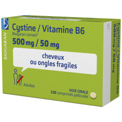 Cystine Vitamine B6 Comprimés Biogaran Conseil
