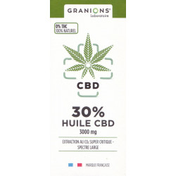 Huile CBD 30 % Granions