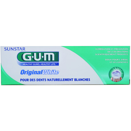 Original White dentifrice Dents blanches Gum