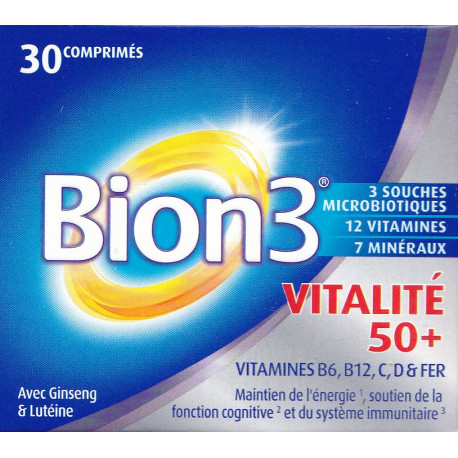 BION 3 Vitalité 50+ comprimés