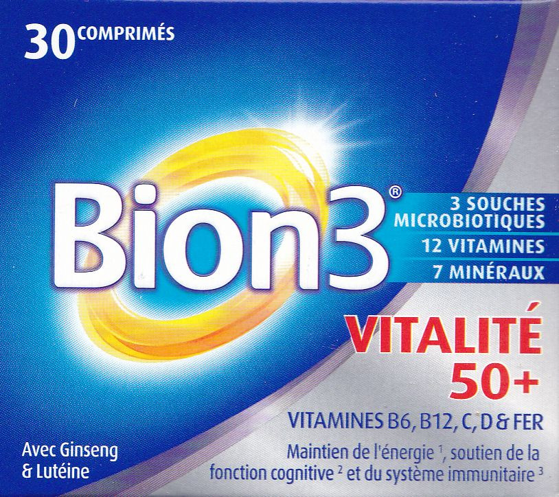 Vitamines pour les seniors : Bion3 Senior