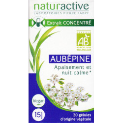 AUBEPINE Extrait concentré BIO Naturactive gélules