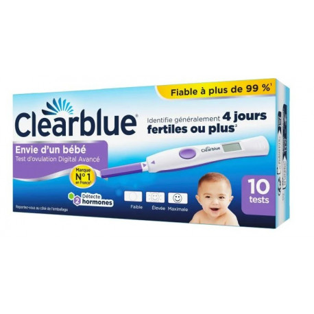 Clearblue Test d'ovulation Digital Avancé